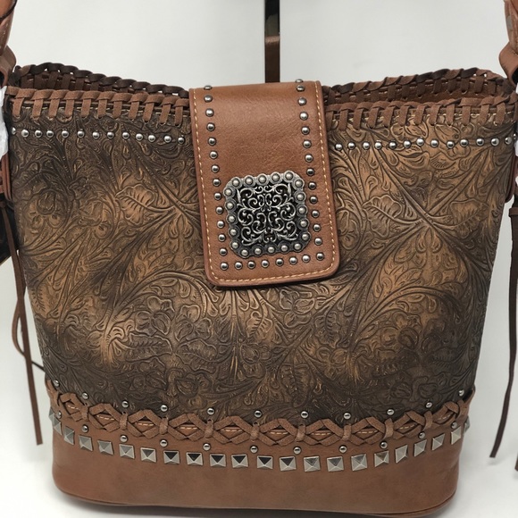 Montana West Embossed Collection Hobo - Picture 3 of 6